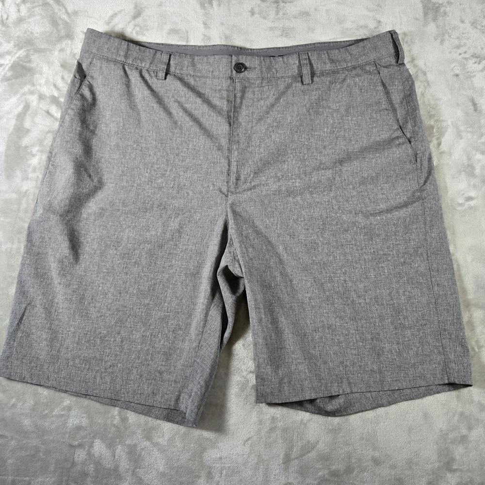 PGA‎ Tour Gray Golf Shorts Mens Size 38 Heather Performance Casual Activewear